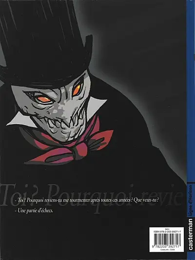 Verso de l'album Noirhomme Tome 1 Ouverture
