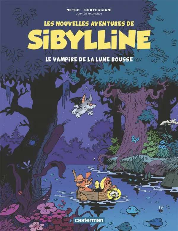 Couverture de l'album Les nouvelles aventures de Sibylline Tome 2 Le vampire de la lune rousse
