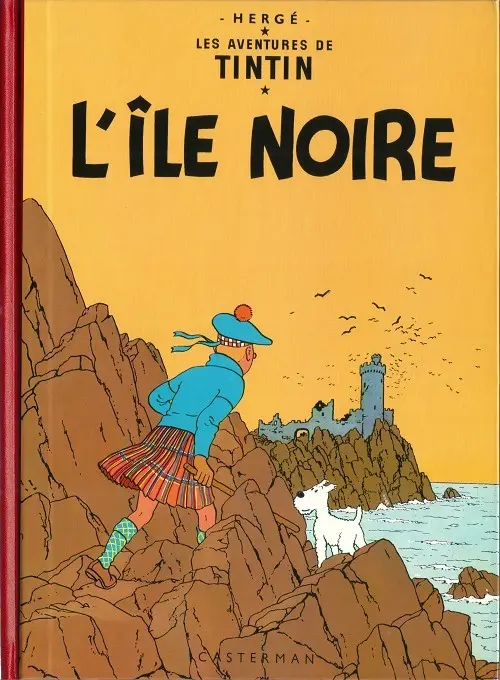 Couverture de l'album Tintin Tome 7 L'île noire
