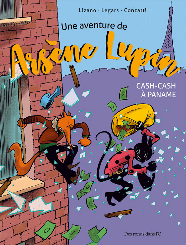 Couverture de l'album Une aventure de Arsène Lupin - Cash-cash à Paname