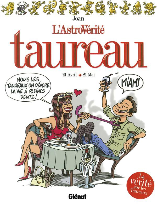 Couverture de l'album L'Astrovérité Tome 4 Taureau : 21 Avril - 21 Mai