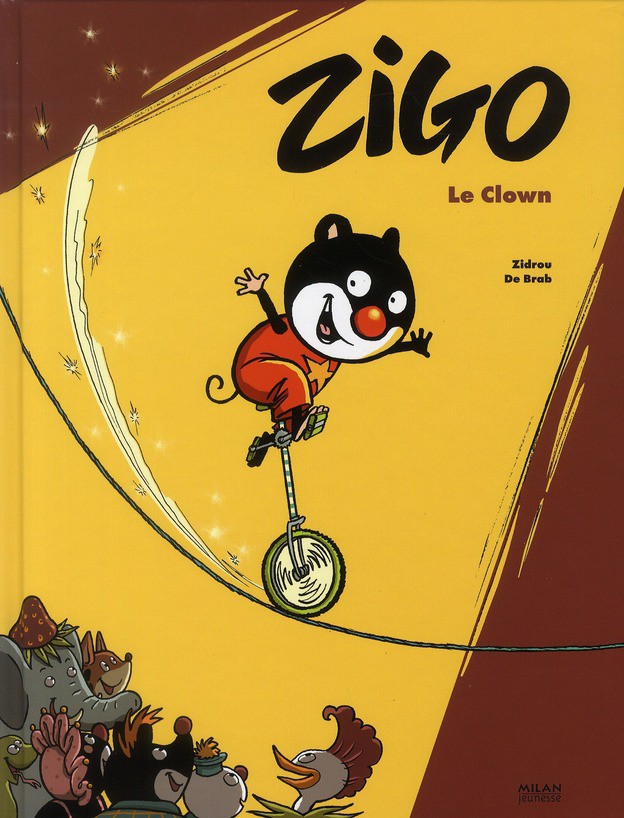 Couverture de l'album Zigo le clown Tome 0