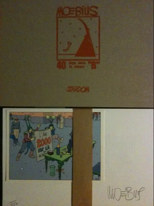Couverture de l'album 40 days dans le désert B
