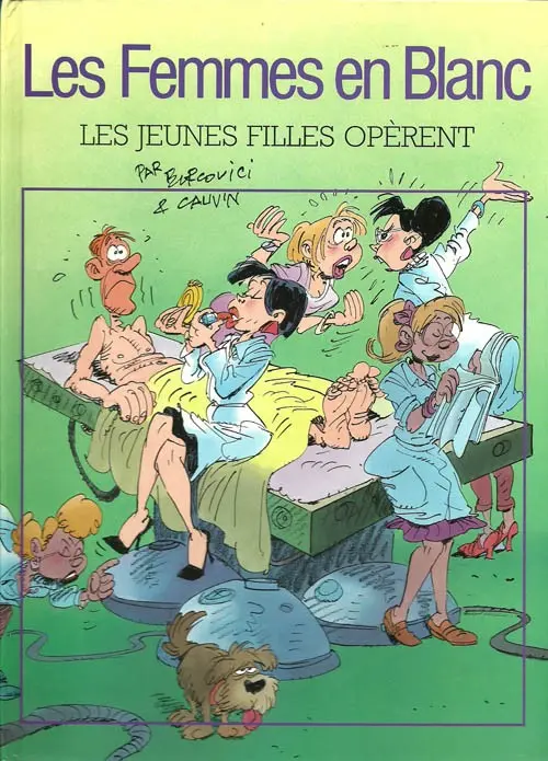 Couverture de l'album Les Femmes en Blanc Tome 4 Les jeunes filles opèrent