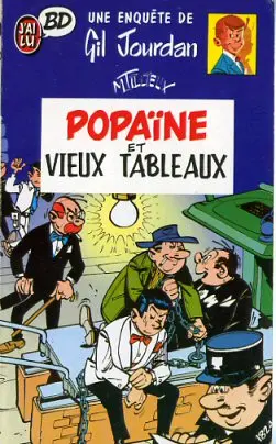 Couverture de l'album Gil Jourdan Tome 2 Popaïne et vieux tableaux