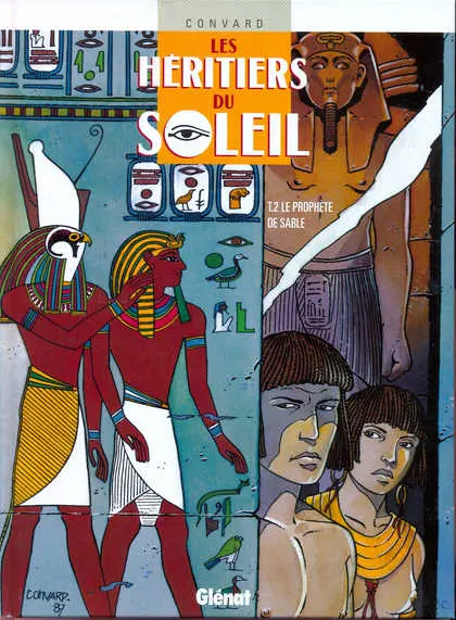 Couverture de l'album Les Héritiers du soleil Tome 2 Le prophète de sable