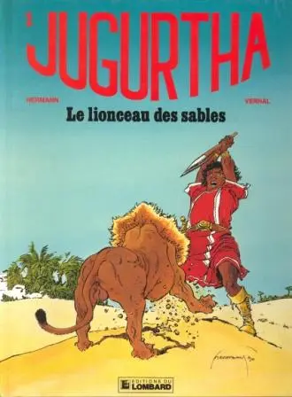 Couverture de l'album Jugurtha Tome 1 Le lionceau des sables