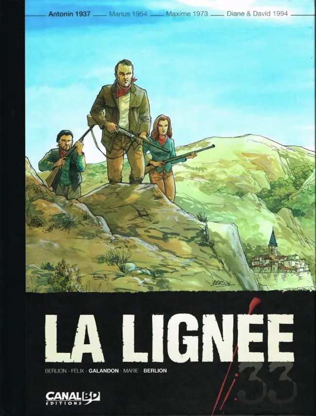 Couverture de l'album La Lignée Tome 1 Antonin 1937