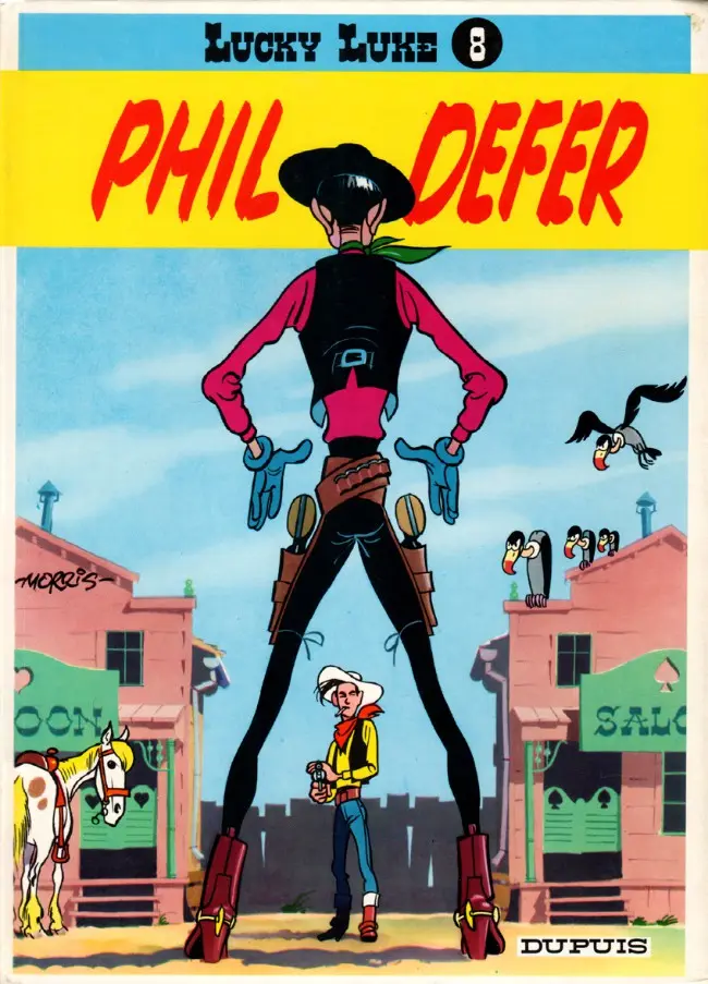 Couverture de l'album Lucky Luke Tome 8 Phil Defer