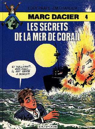 Couverture de l'album Marc Dacier Couleurs Tome 4 Les secrets de la Mer de Corail