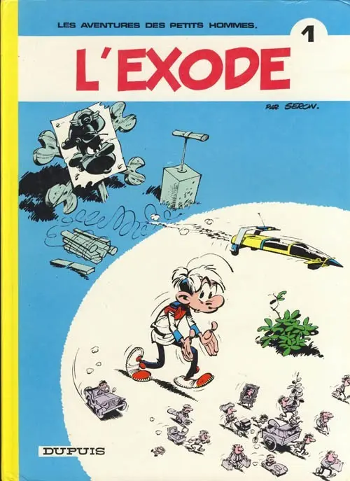 Couverture de l'album Les Petits hommes Tome 1 L'exode