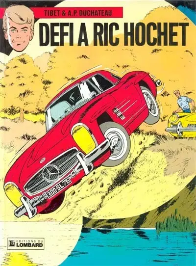 Couverture de l'album Ric Hochet Tome 3 Défi à Ric Hochet