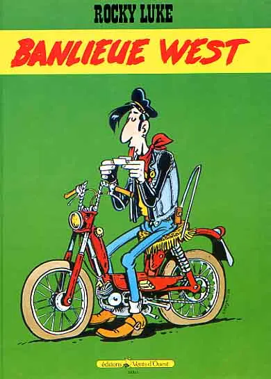 Couverture de l'album Rocky Luke Banlieue West