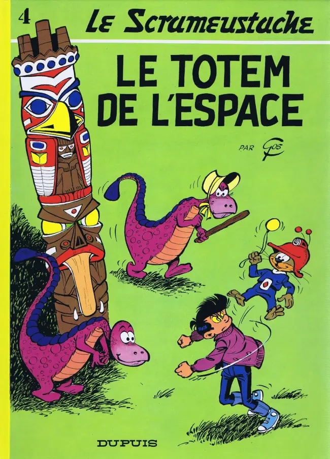 Couverture de l'album Le Scrameustache Tome 4 Le totem de l'espace