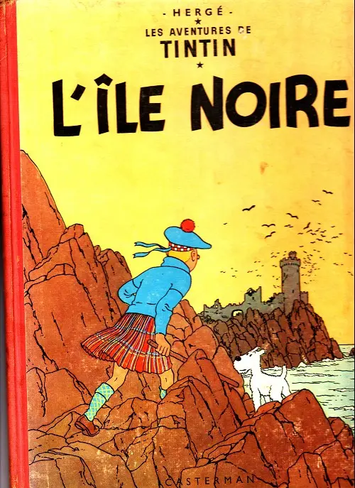 Couverture de l'album Tintin Tome 7 L'île noire