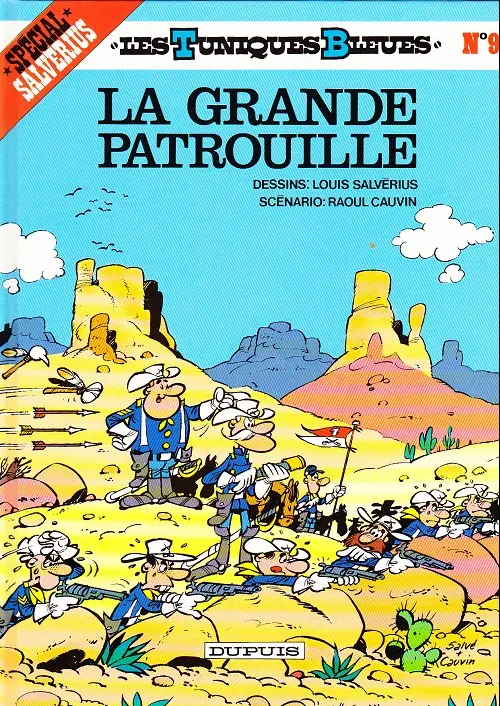 Couverture de l'album Les Tuniques Bleues Tome 9 La grande patrouille