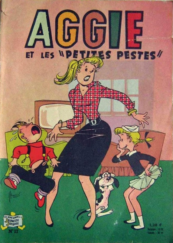 Couverture de l'album Aggie N° 17 Aggie et les petites pestes