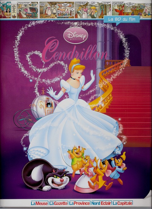 Couverture de l'album Disney (La BD du film) Tome 14 Cendrillon