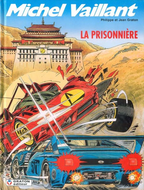 Couverture de l'album Michel Vaillant Tome 59 La prisonnière