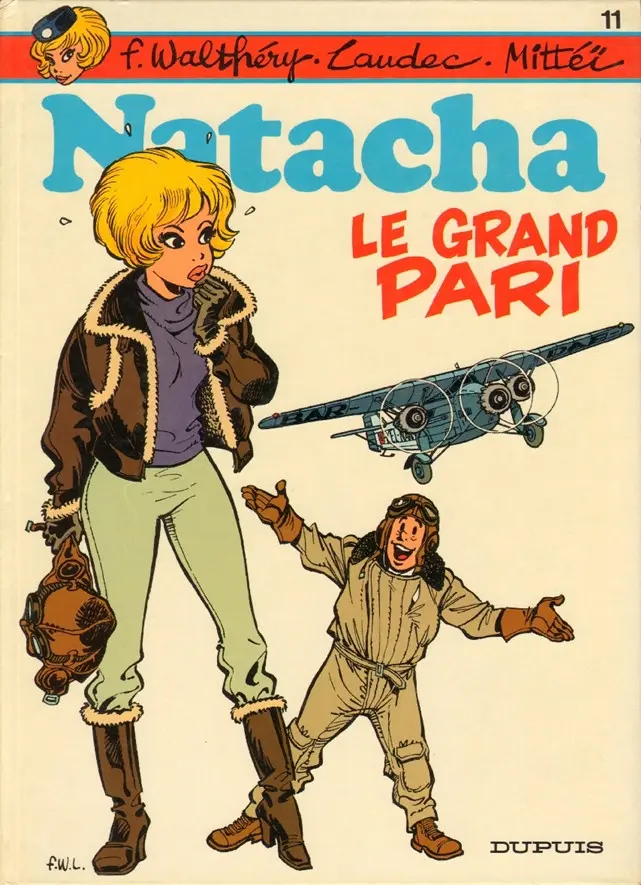 Couverture de l'album Natacha Tome 11 Le grand pari