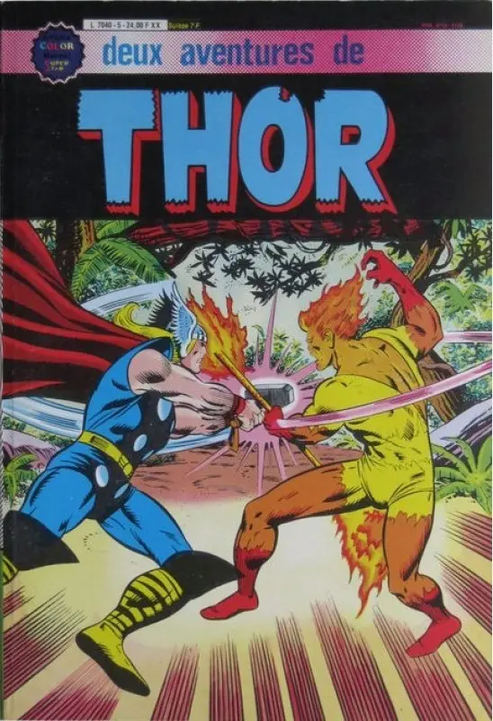 Couverture de l'album Thor le fils d'Odin Album N° 5