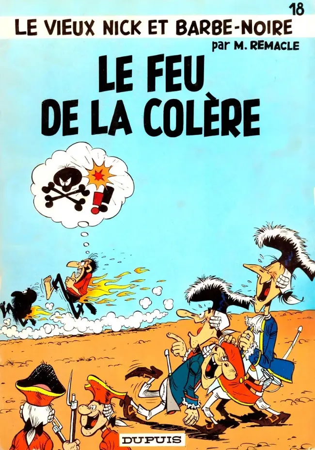 Couverture de l'album Le Vieux Nick et Barbe-Noire Tome 18 Le feu de la colère