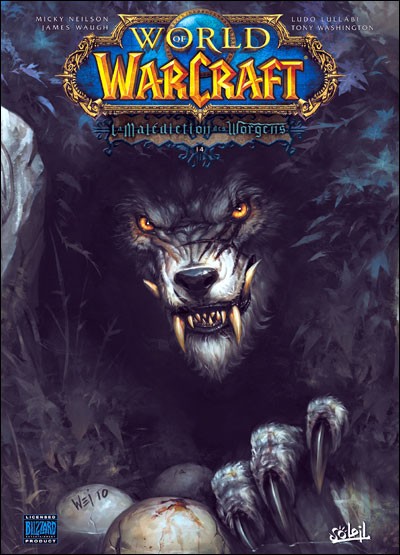 Couverture de l'album World of Warcraft Soleil Productions Tome 14 La Malédiction des Worgens