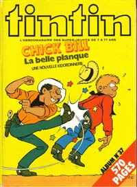 Couverture de l'album Tintin N° 37