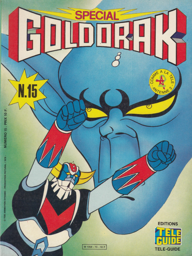 Couverture de l'album Goldorak Spécial N° 15