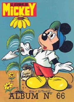 Couverture de l'album Le Journal de Mickey Album N° 66