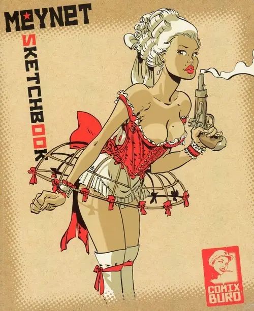 Couverture de l'album Sketchbook - Comix Buro Sketchbook Meynet
