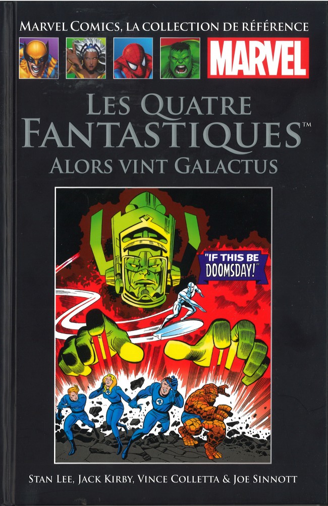 Couverture de l'album Marvel Comics - La collection de référence Tome 70 Les Quatre Fantastiques - Alors vint Galactus