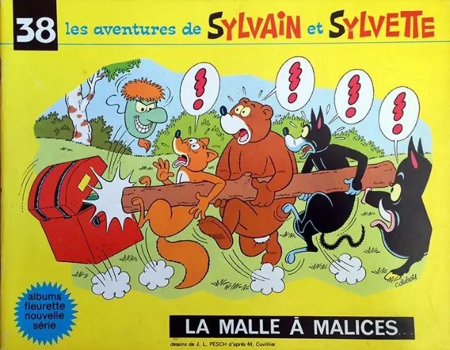 Couverture de l'album Sylvain et Sylvette Tome 38 La malle à malices