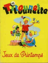 Couverture de l'album Titounet et Titounette Tome 45 Jeux de printemps