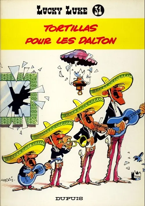 Couverture de l'album Lucky Luke Tome 31 Tortillas pour les Dalton