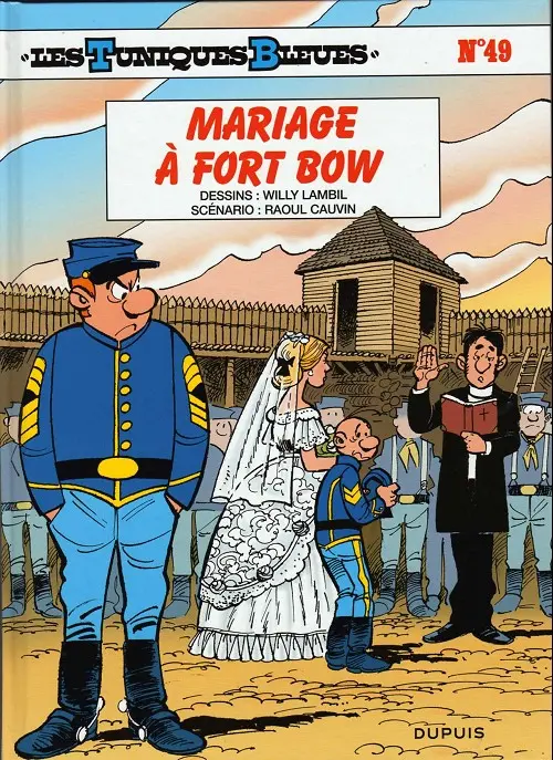 Couverture de l'album Les Tuniques Bleues Tome 49 Mariage à Fort Bow