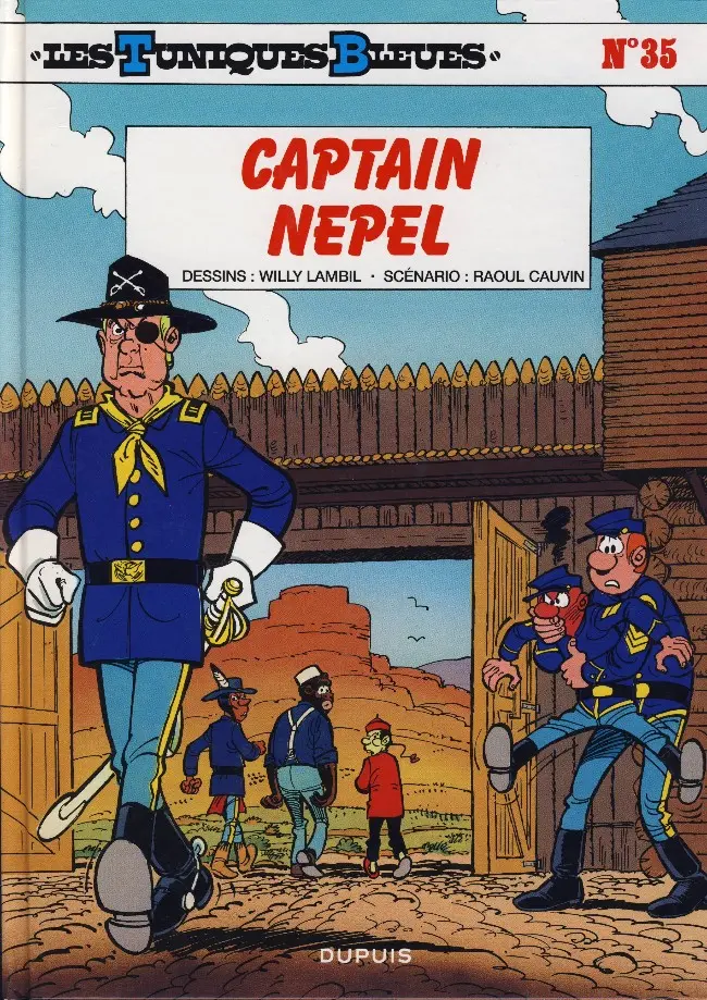Couverture de l'album Les Tuniques Bleues Tome 35 Captain Nepel
