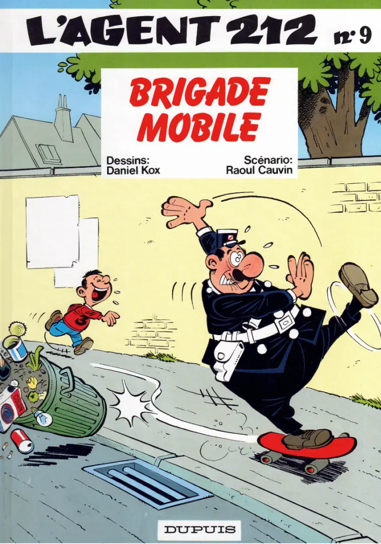 Couverture de l'album L'Agent 212 Tome 9 Brigade mobile