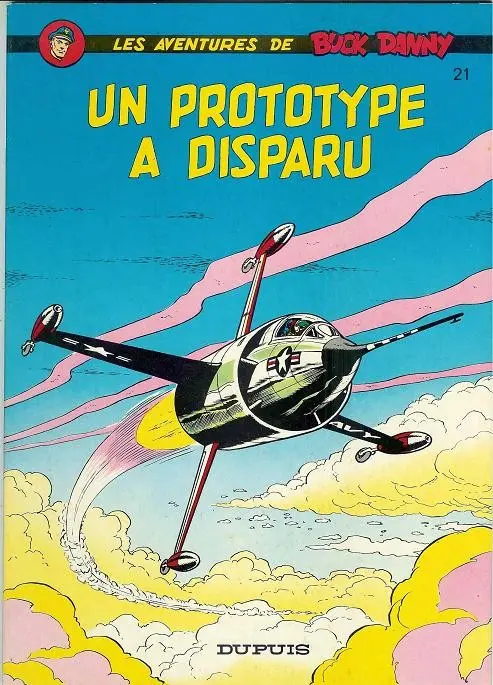 Couverture de l'album Buck Danny Tome 21 Un prototype a disparu