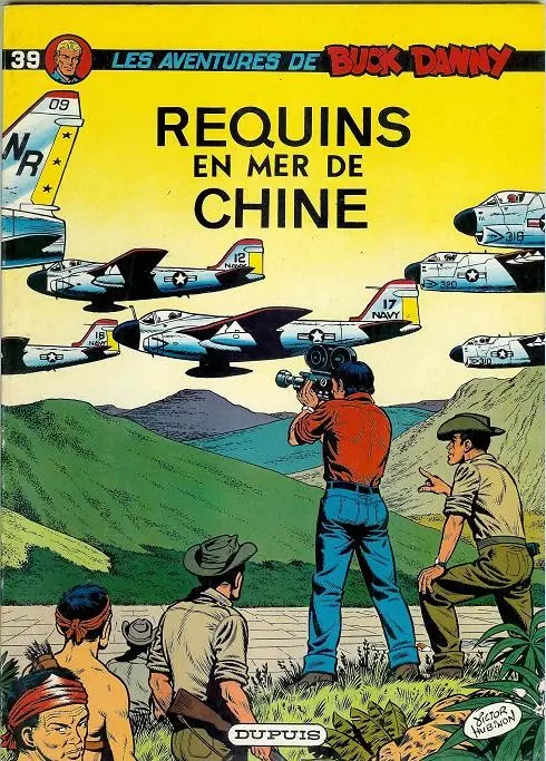 Couverture de l'album Buck Danny Tome 39 Requins en mer de Chine