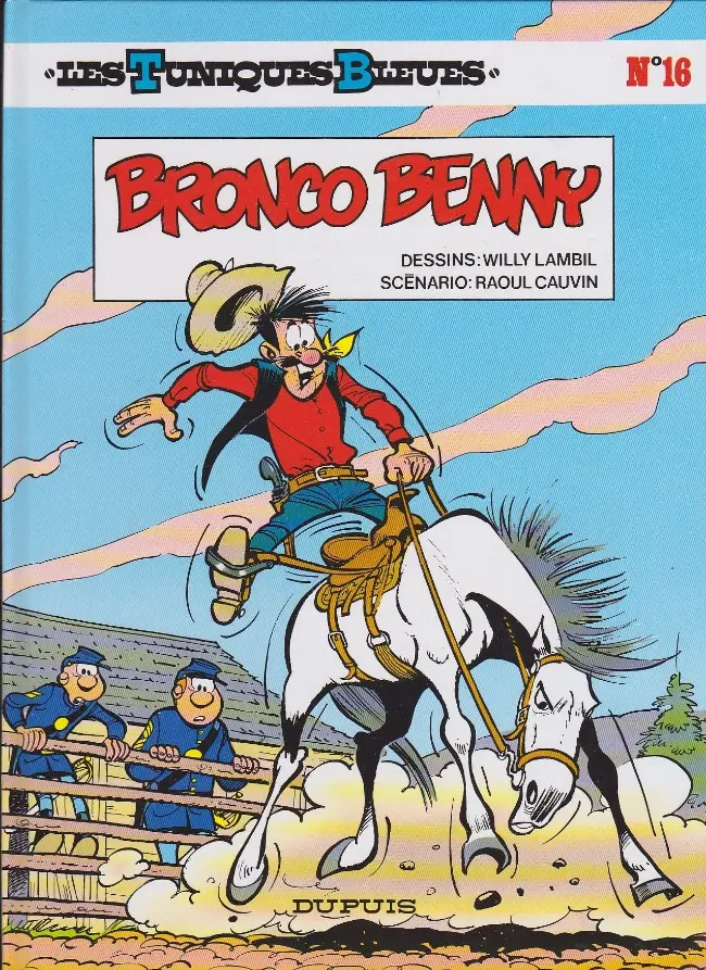 Couverture de l'album Les Tuniques Bleues Tome 16 Bronco Benny