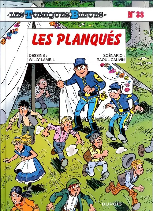Couverture de l'album Les Tuniques Bleues Tome 38 Les planqués