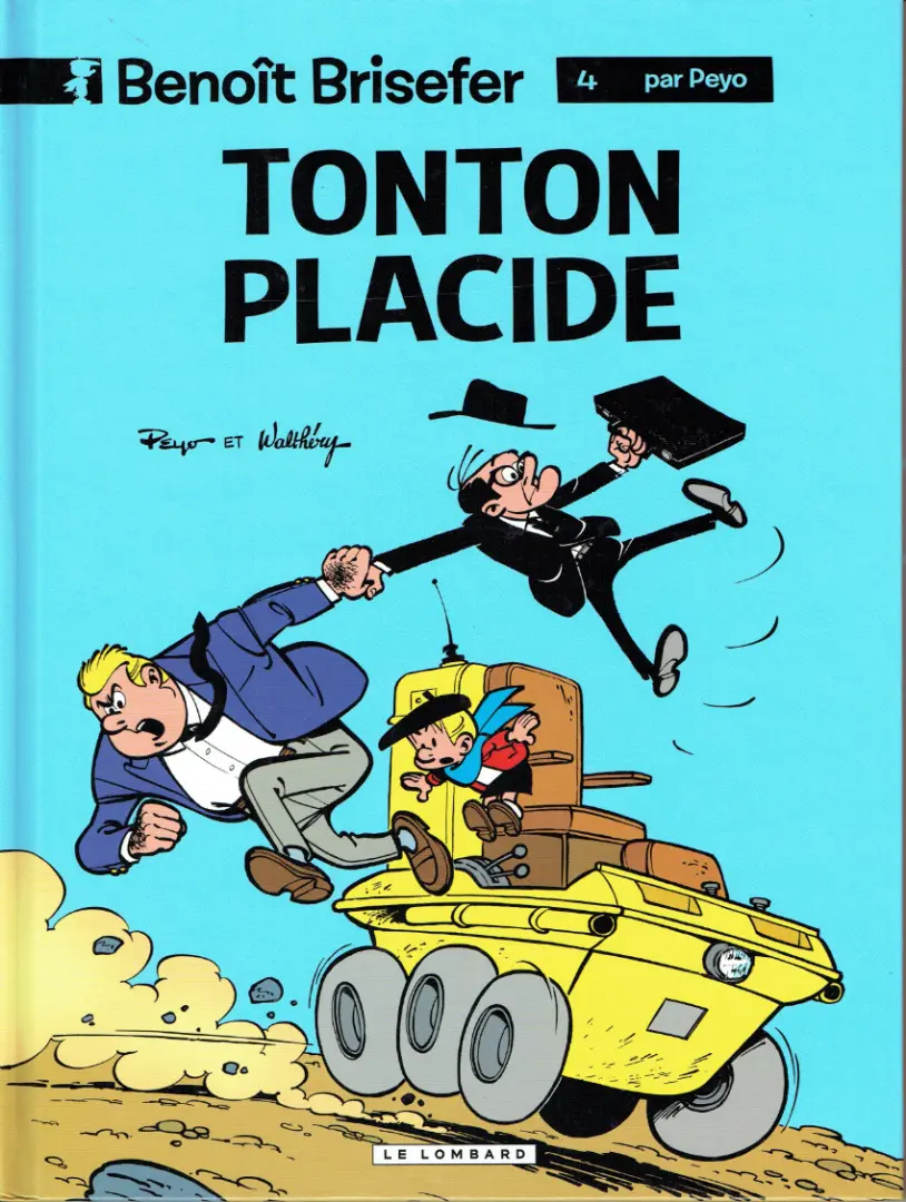 Couverture de l'album Benoît Brisefer Tome 4 Tonton Placide