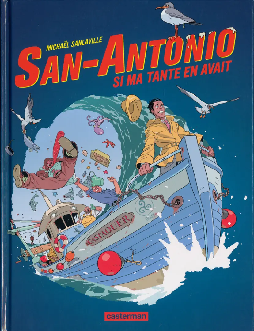 Couverture de l'album San-Antonio Tome 2 Si ma tante en avait