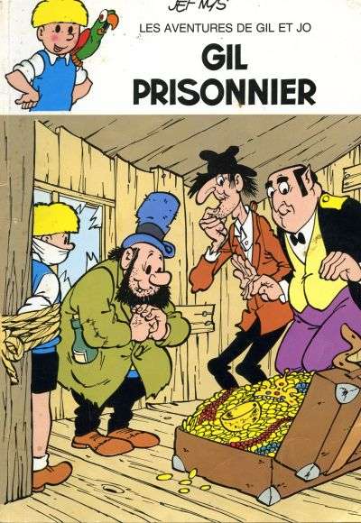 Couverture de l'album Les aventures de Gil et jo Tome 21 Gil Prisonnier