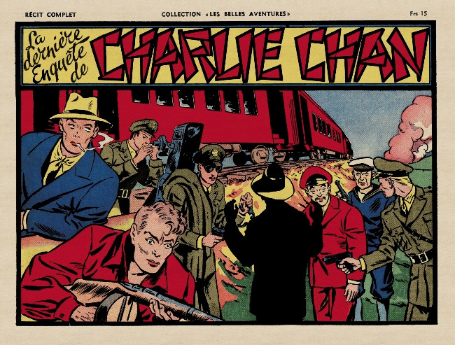 Couverture de l'album Les belles aventures Charlie Chan - La dernière enquête de Charlie Chan