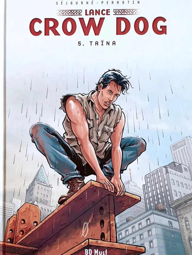 Couverture de l'album Lance Crow Dog Tome 5 Taïna