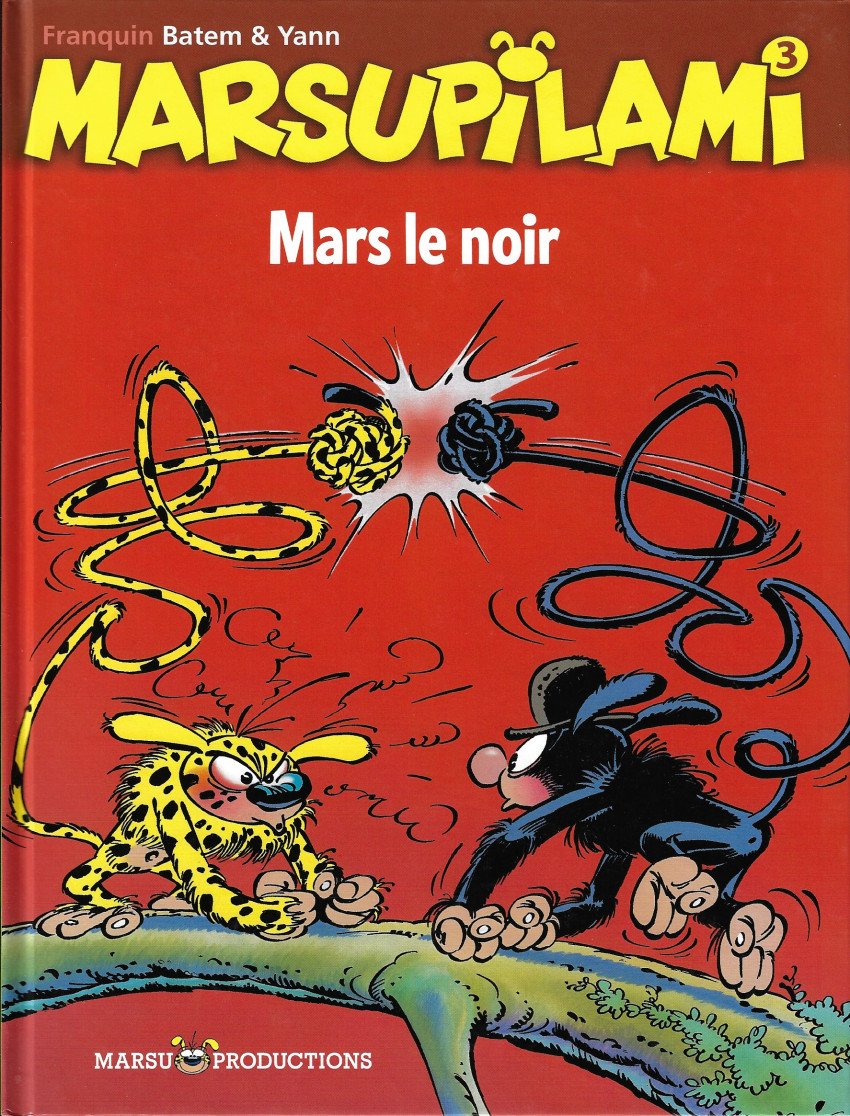 Couverture de l'album Marsupilami Tome 3 Mars le noir