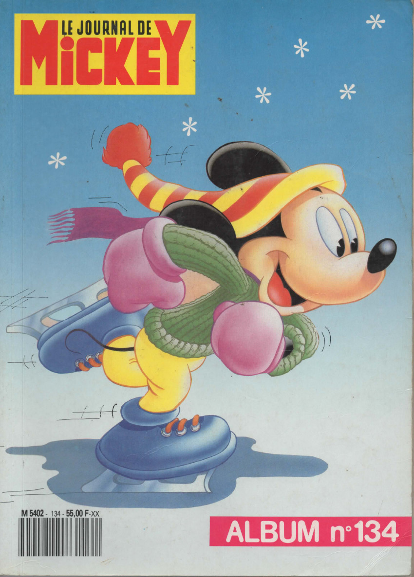 Couverture de l'album Le Journal de Mickey Album N° 134