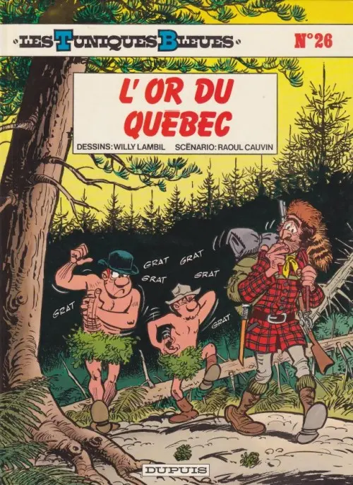 Couverture de l'album Les Tuniques Bleues Tome 26 L'or du Québec